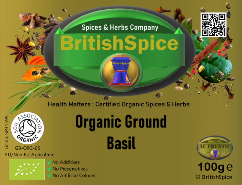 Organic Ground Basil