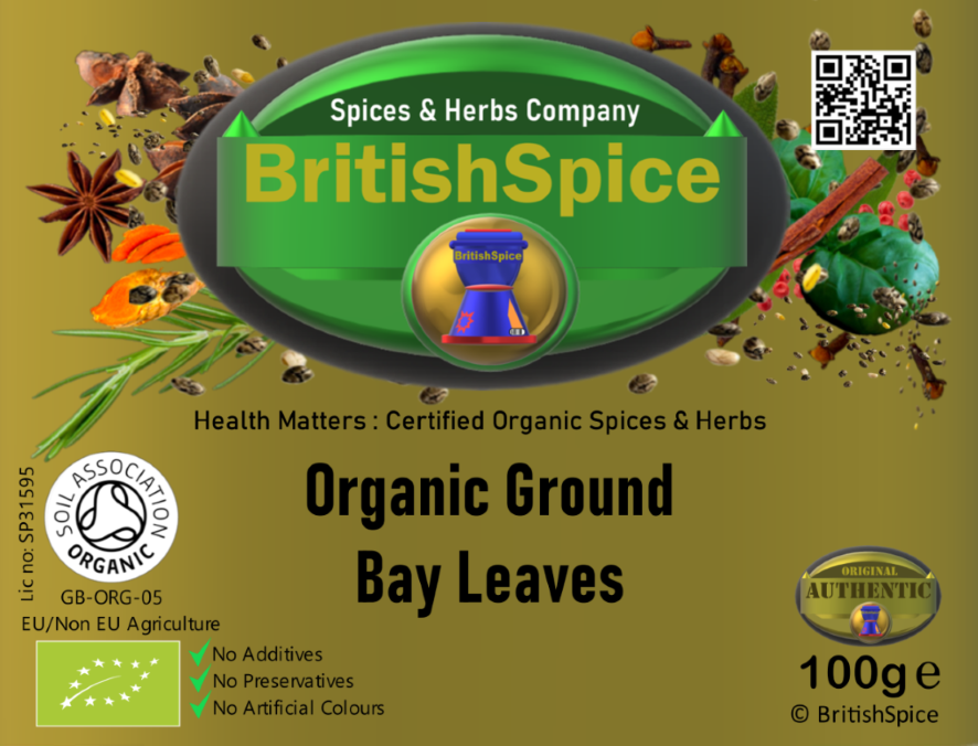 Organic Ground Bay Leaves