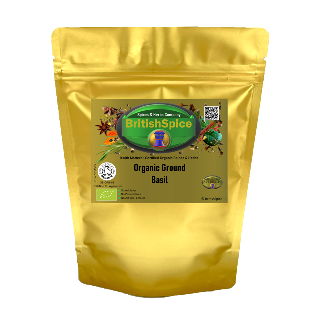 Organic Ground Basil – BritishSpice