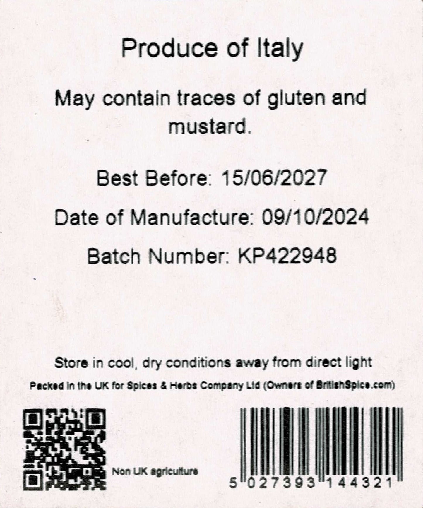 Organic Ground Coriander