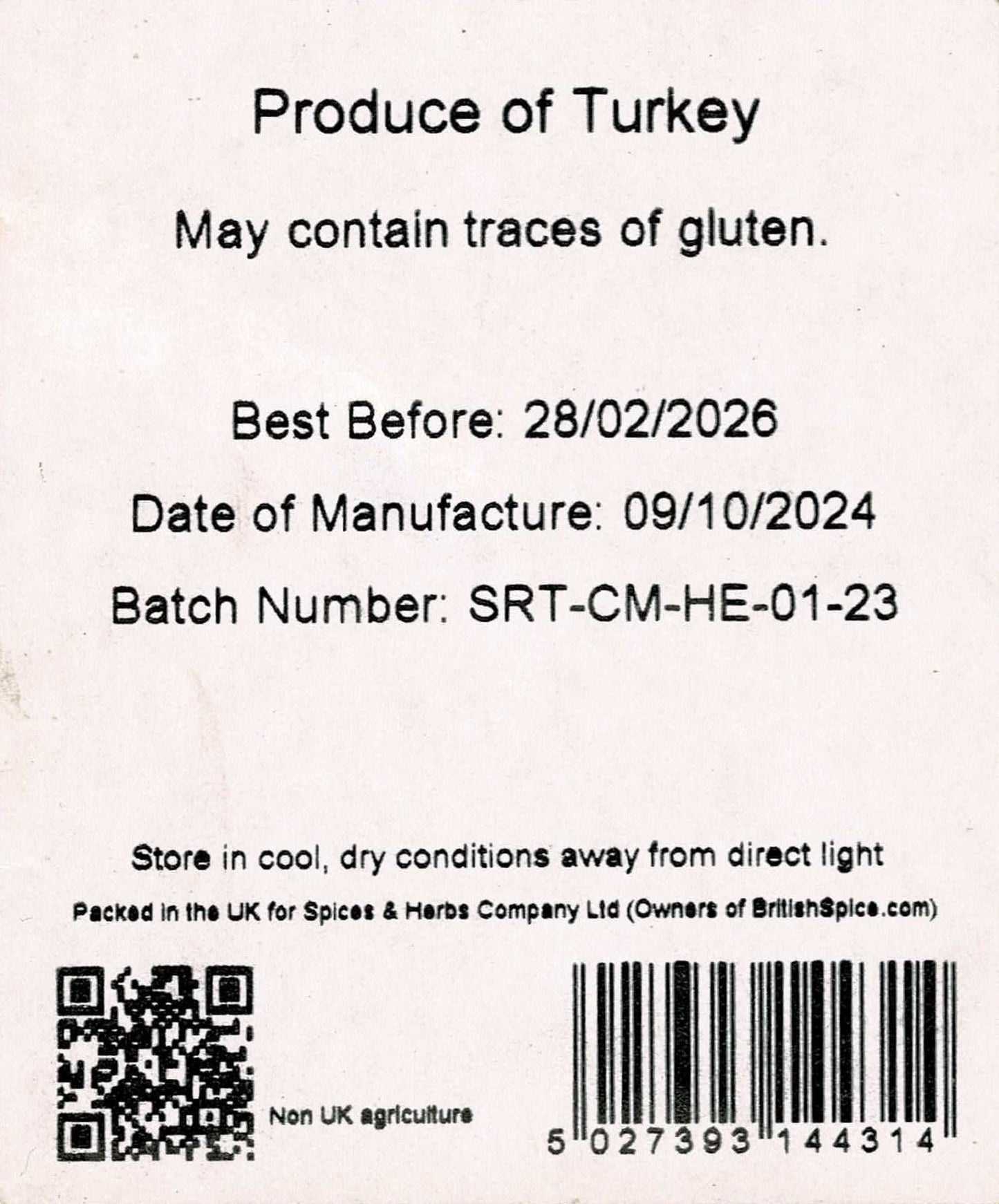 Organic Ground Cumin